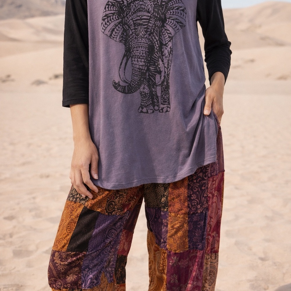 Elephant Graphic Top